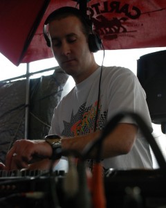 J-Slyde on the decks at Substance Rooftop in October 2010
